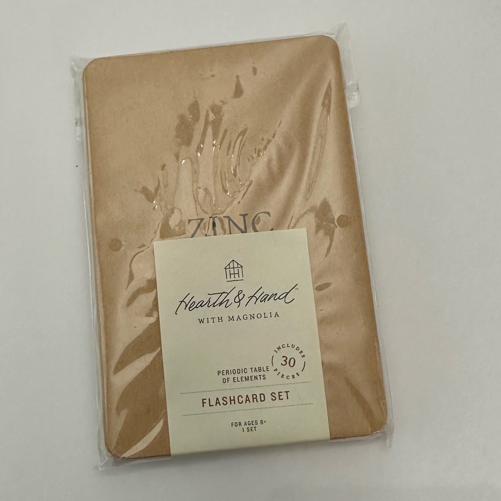 Hearth & Hand with Magnolia Periodic Table of Elements Flashcard Set